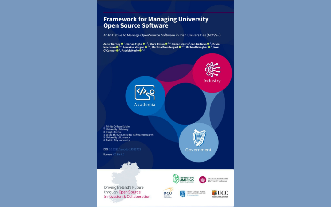 MOSS-I project releases ‘Framework for Managing University Open Source Software’