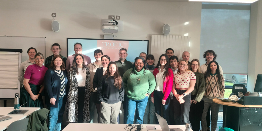 Group picture of TROPIC winter school attendees and organisers.