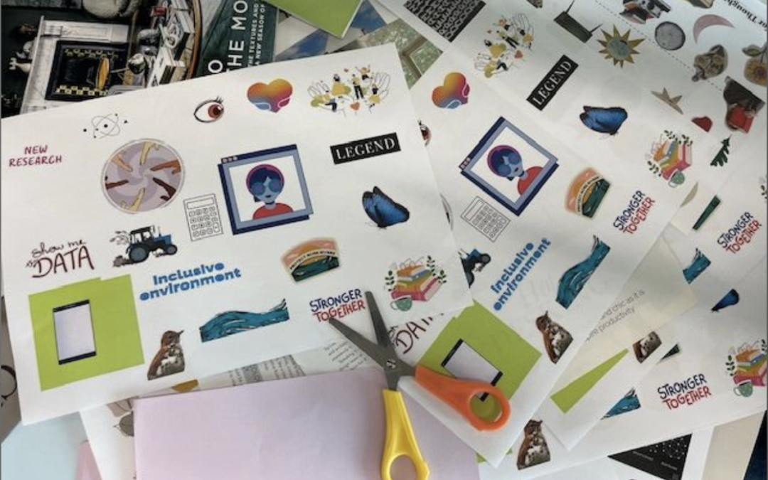 Creative Methods in Open Research: Using Zines to Support Collective Intelligence