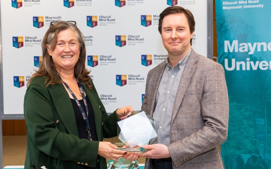 Dr Dermot Lynott awarded Open Research & Scholarship Award