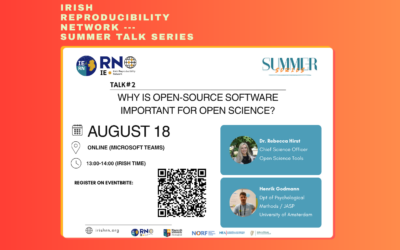 Irish Reproducibility Network Summer Series